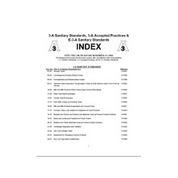 3A Sanitary Standards Set - STANDARDS-ONLY