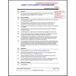 13485 P-424 Document Control