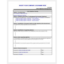 ISO 45001:2018 Forms Package