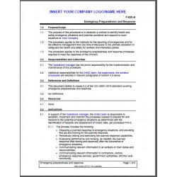 ISO 45001:2018 Procedures Package