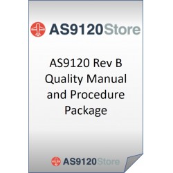 AS9120 Rev B Quality Manual and Procedure Package