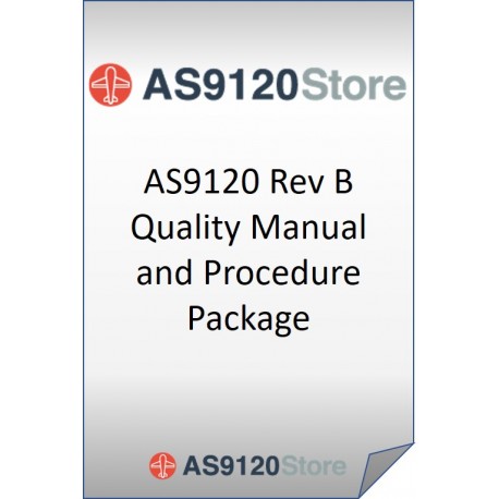 AS9120 Rev B Quality Manual and Procedure Package