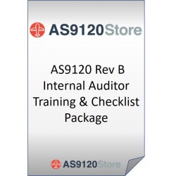 AS9120 Rev B Internal Auditor Training &amp; Checklist Package