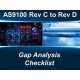 AS9100D - C to D Gap Checklist