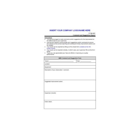 IATF 16949:2016 Forms Package